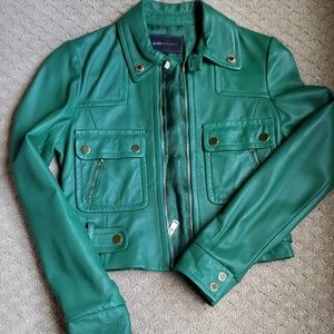 BCBG Maxazria Leather Moto